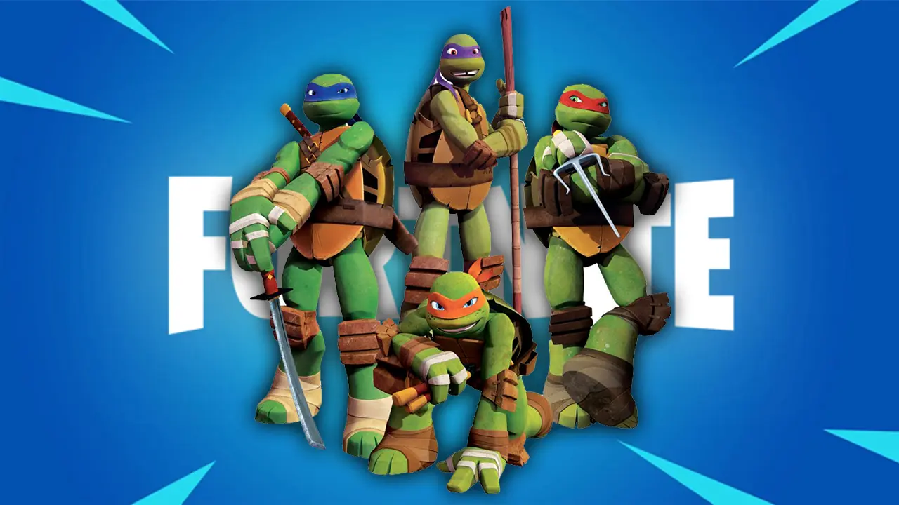 fortnite tortugas ninja