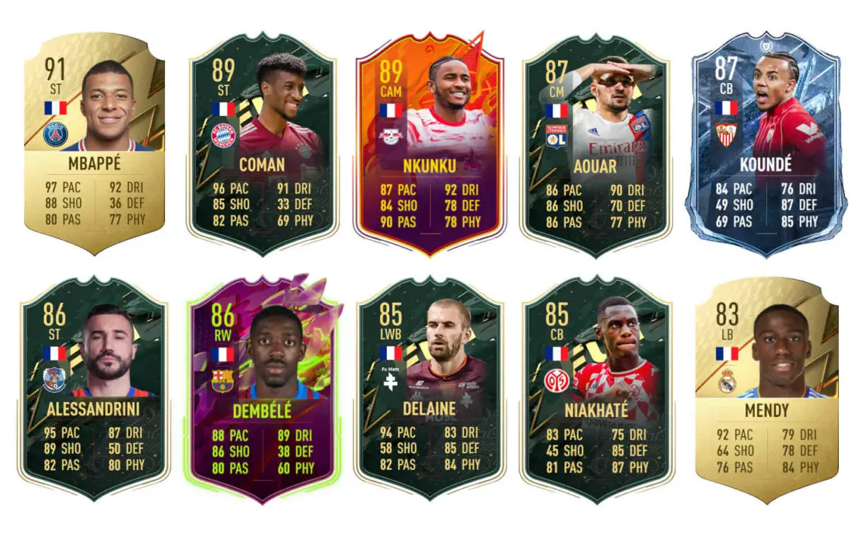 FIFA 22: análisis de Sarr Jugador de Liga gratuito. ¿Un central competitivo? Ultimate Team links naranjas