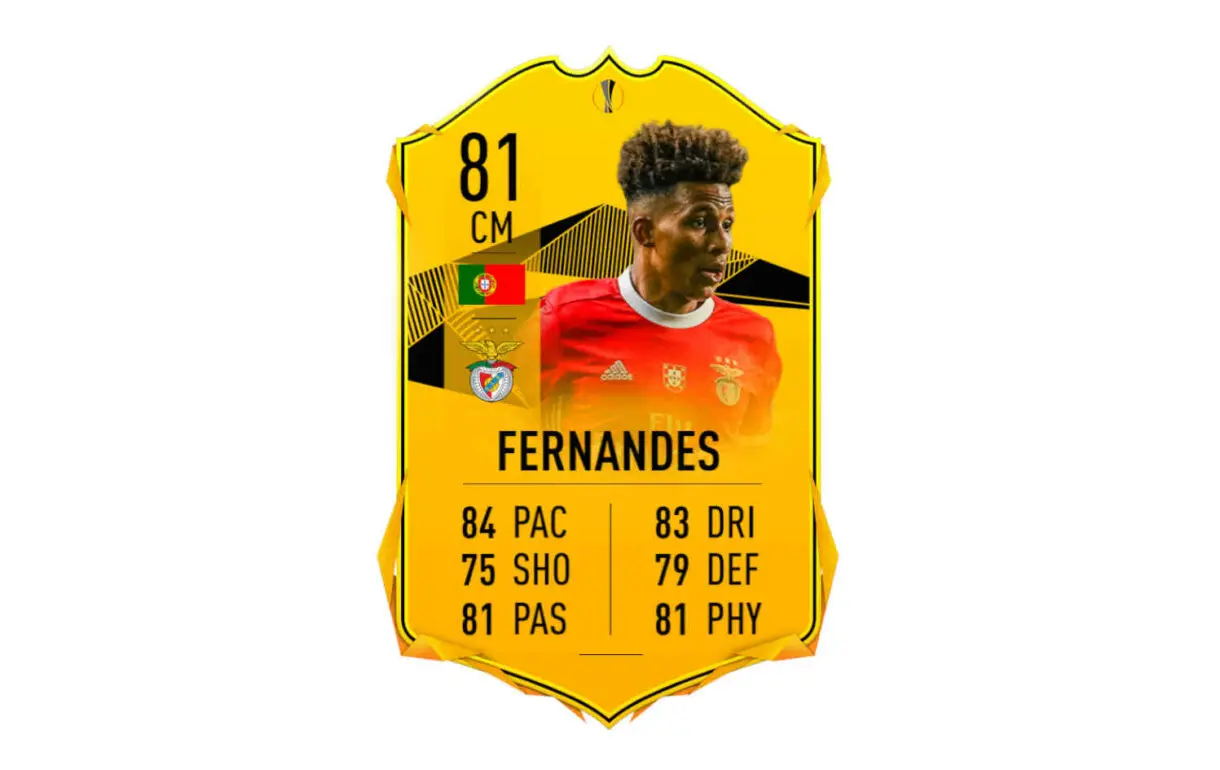 FIFA 22: aclarando dudas frecuentes sobre las cartas Headliners Ultimate Team ejemplo pasado de Gedson Fernandes