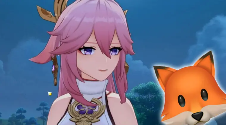 Imagen de Genshin Impact: Este sería el increíble aspecto de Yae Miko con su característica cola de zorro