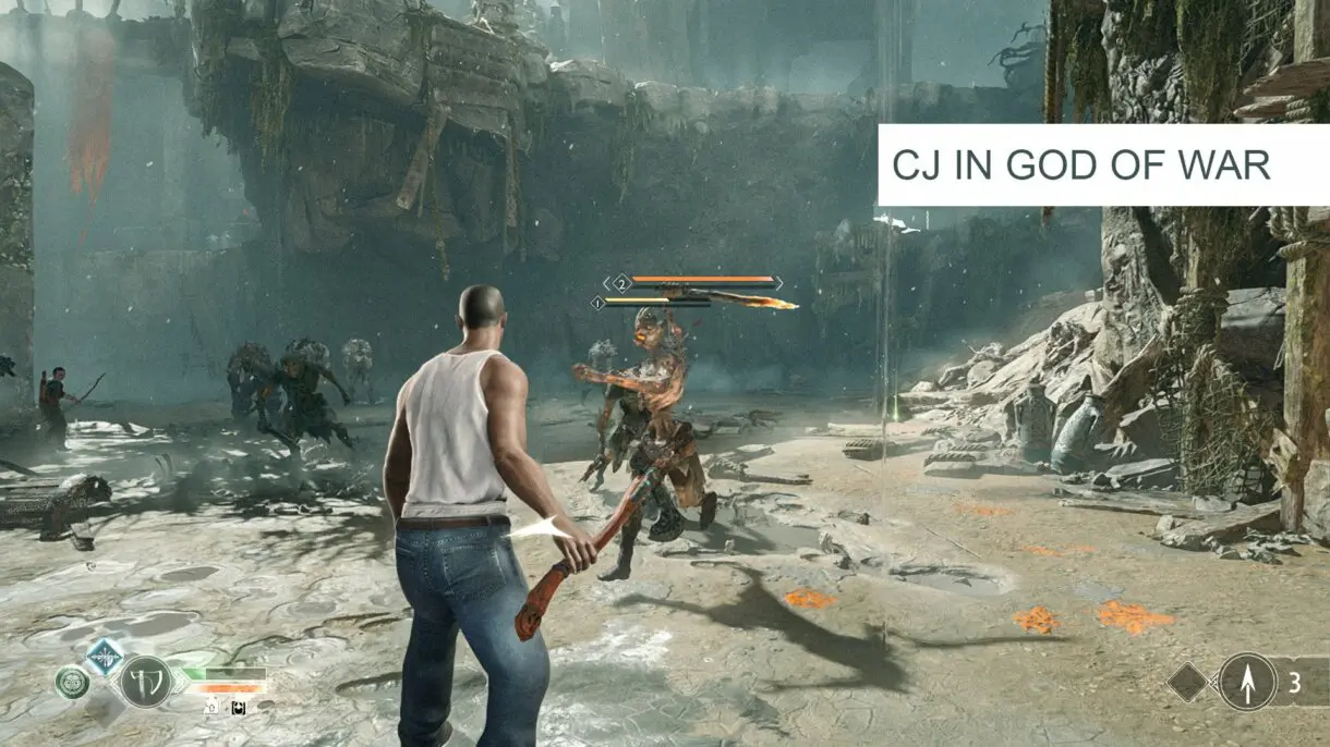 god of war san adreas