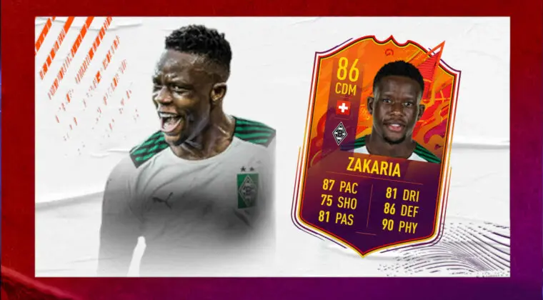Imagen de FIFA 22: Denis Zakaria Headliners es la nueva e interesante carta free to play de Ultimate Team