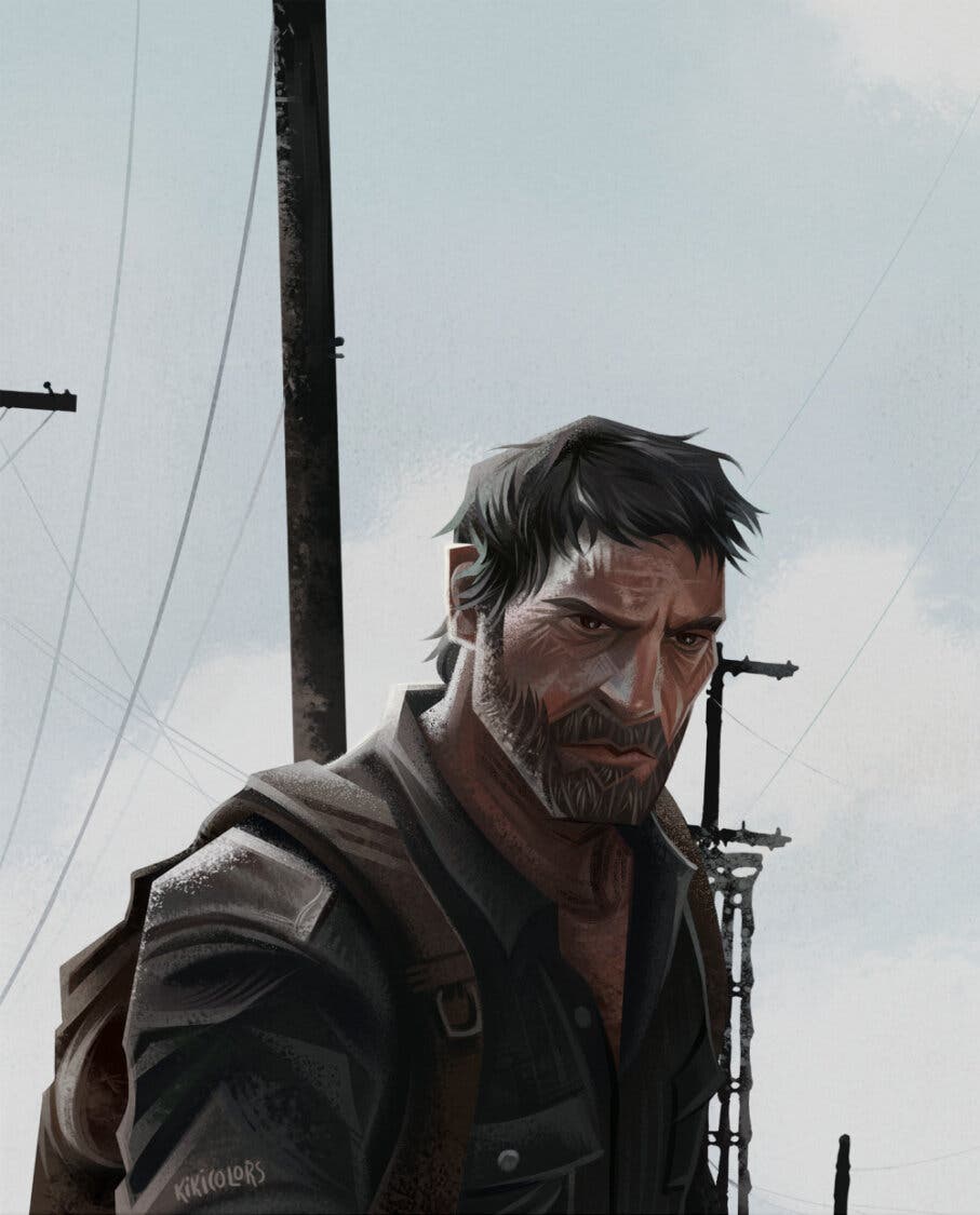 Un fan de The Last of Us se inspira en Dishonored para crear esta preciosa  obra de arte de Joel