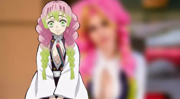 Imagen de Kanroji (Kimetsu no Yaiba) se va a comer ramen en este genial cosplay