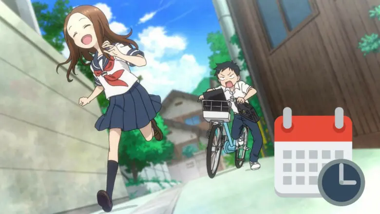 Karakai Jouzu no Takagi-san horario