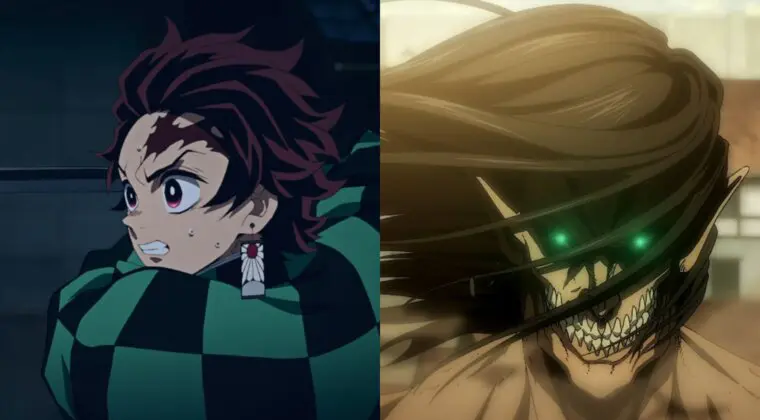 Imagen de Kimetsu no Yaiba y Shingeki no Kyojin; así es la noche perfecta de domingo