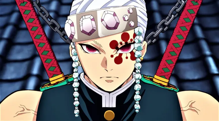 Imagen de Kimetsu no Yaiba: El gracioso detalle sobre las espadas de Uzui que se dejó el anime