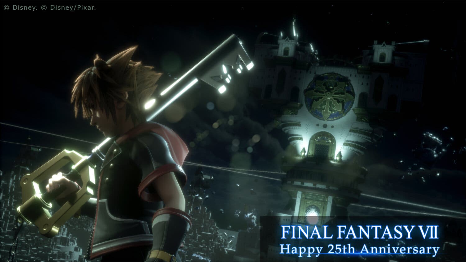 El Bonito Homenaje De Kingdom Hearts A Final Fantasy Vii Por Su 25º Aniversario 8144