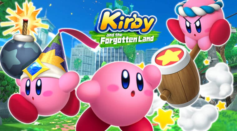 Imagen de Nuevas imágenes de Kirby y la Tierra Olvidada sacan a relucir varias habilidades del protagonista