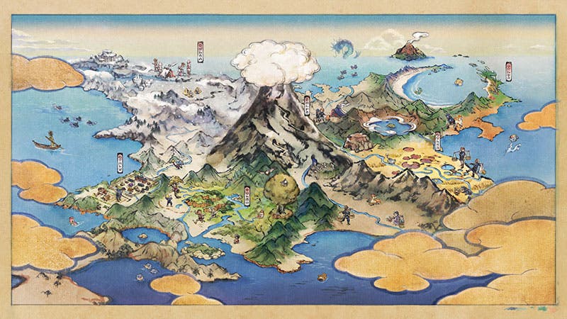 Leyendas Pokemon Arceus mapa Hisui