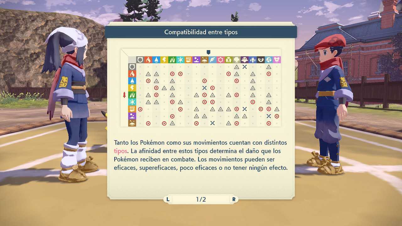 Tabla de Tipos en Leyendas Pokémon Arceus: debilidades y