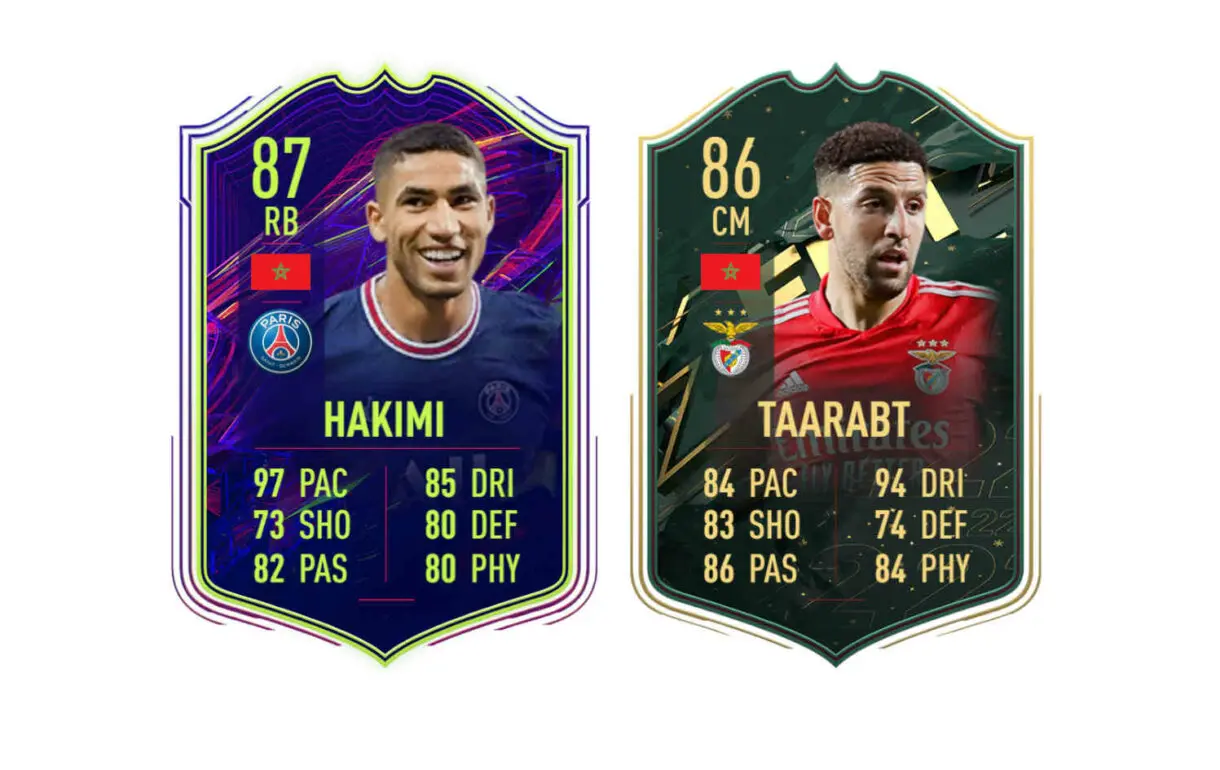 FIFA 22: ¿Merece la pena Hakim Ziyech Moments? + Solución del SBC Ultimate Team links naranjas