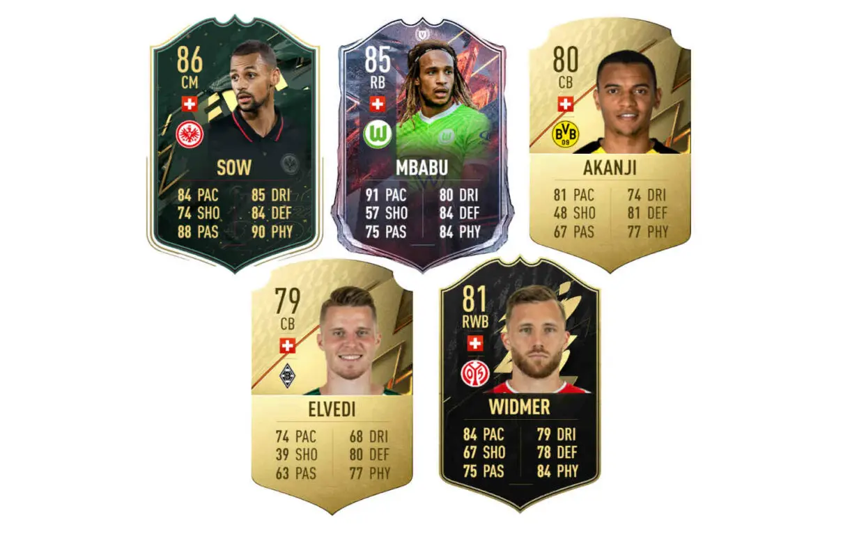 FIFA 22: análisis de Zakaria Headliners. ¿Uno de las mejores cartas gratuitas de Ultimate Team? links verdes