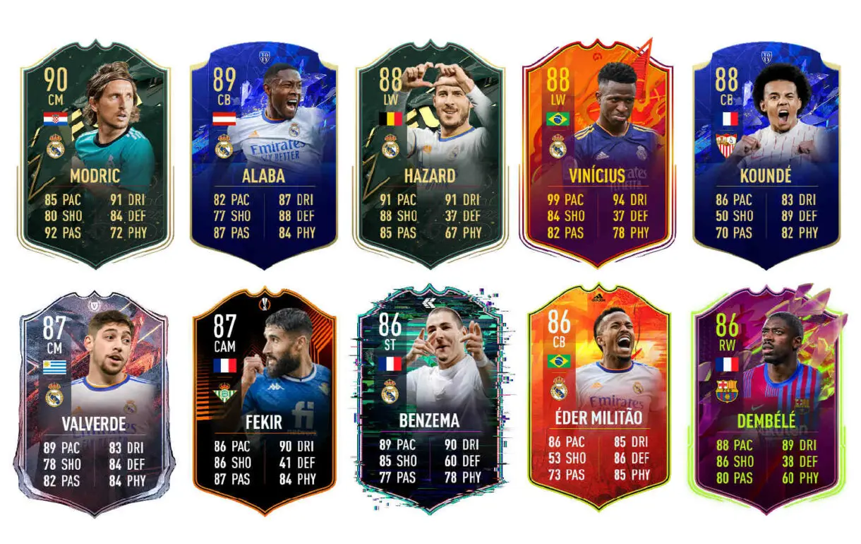 FIFA 22: ¿Mejor que el Flashback? Review de Benzema TOTY Honorífico Ultimate Team links verdes