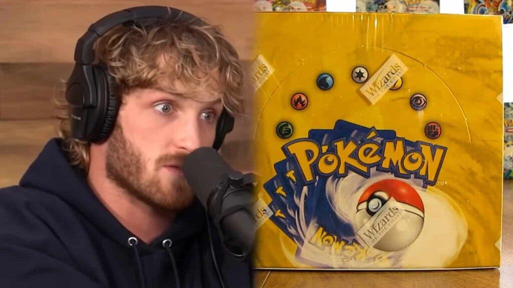logan paul stunned after discovering his 3 5m pokemon card box isnt one of a kind