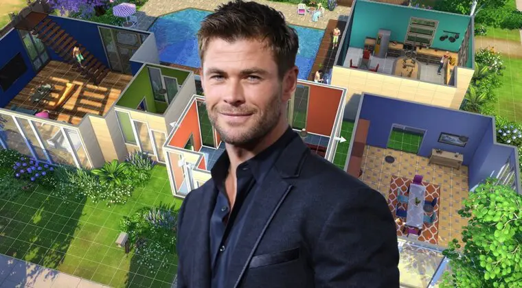 Imagen de Un jugador de Los Sims 4 recrea al actor Chris Hemsworth de forma sorprendente