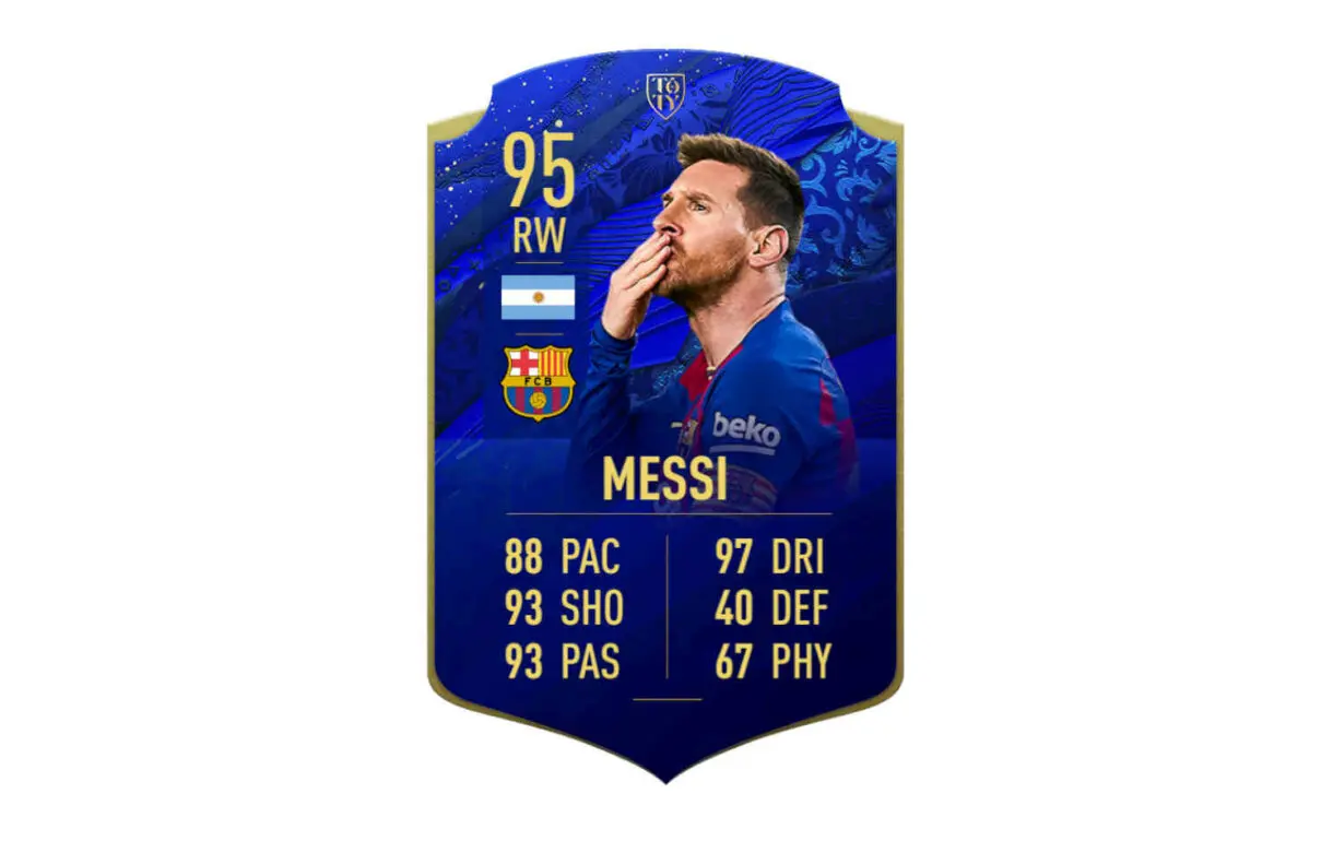 FIFA 22: filtrados el próximo Headliners gratuito y el número de candidatos al TOTY (Equipo del Año) Ultimate Team ejemplo nominado