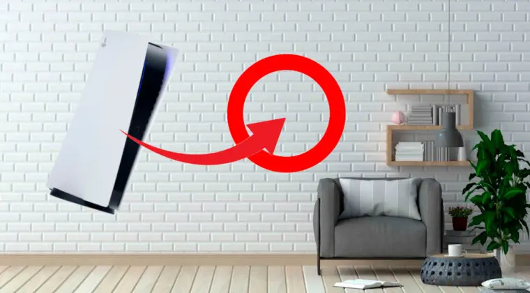 Imagen de Un usuario de PS5 crea esta ingeniosa carcasa para poder colgar la consola en la pared