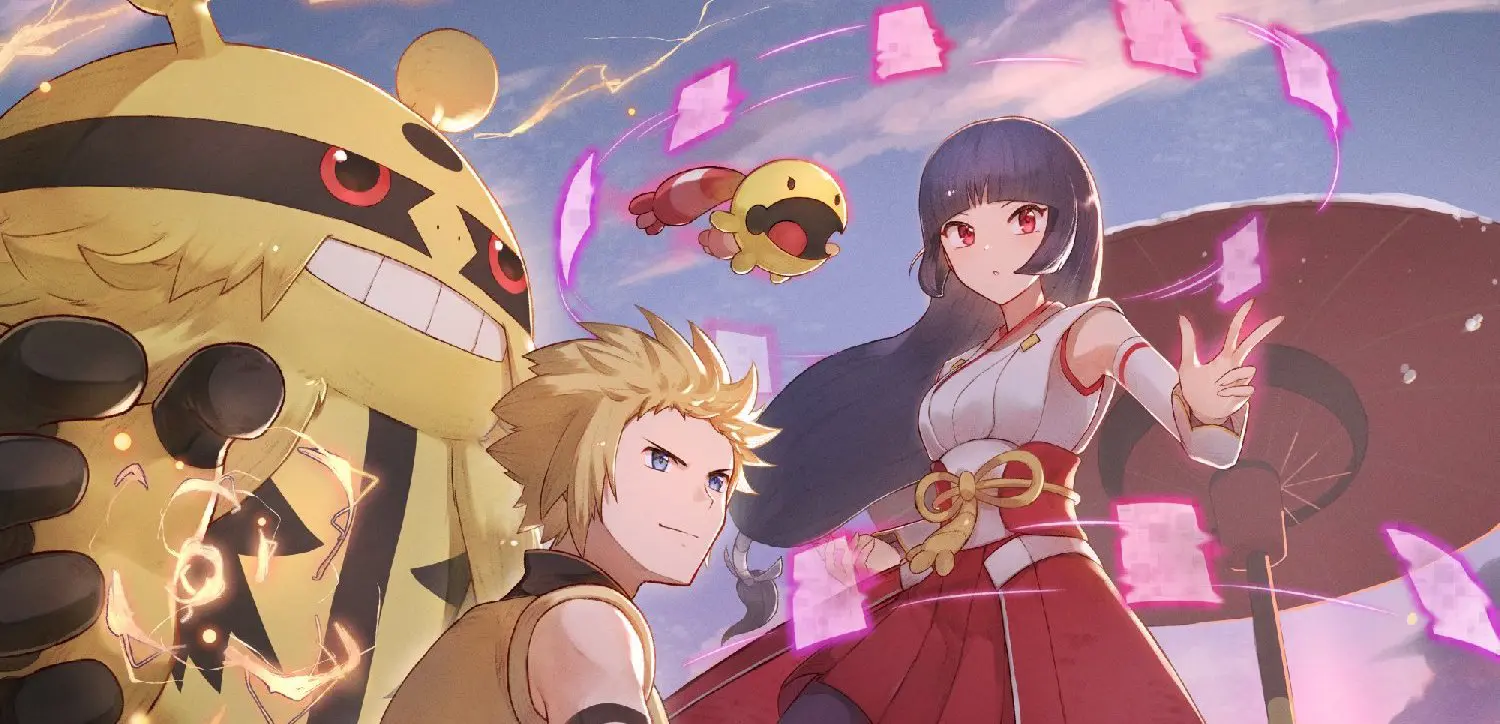 Pokemon Masters EX Año Nuevo 2022 Sabrina y Lectro