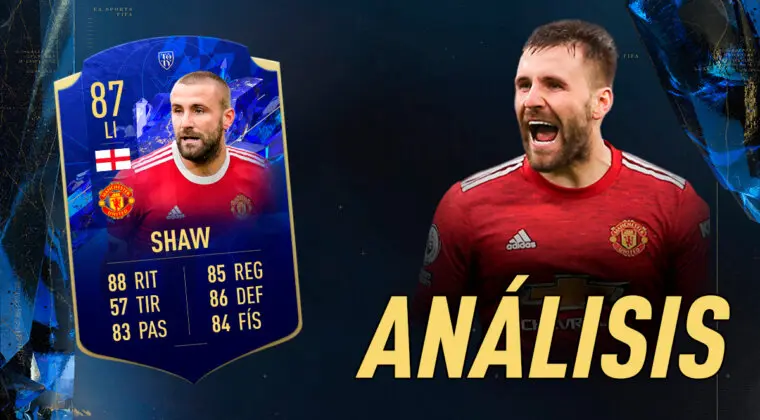 Imagen de FIFA 22: análisis de Shaw TOTY Honorífico gratuito. ¿Carta top para la Premier League?