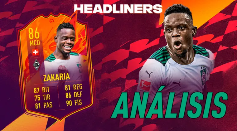 Imagen de FIFA 22: análisis de Zakaria Headliners. ¿Uno de las mejores cartas gratuitas de Ultimate Team?