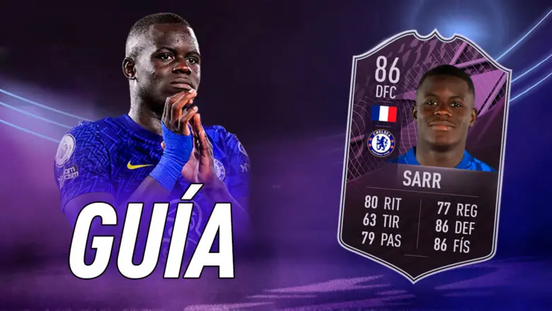 FIFA 22 Ultimate Team Guía Sarr Jugador de Liga