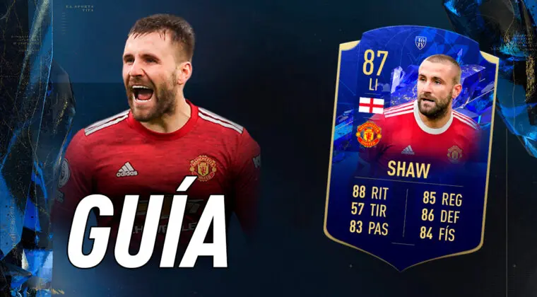 Imagen de FIFA 22: guía para conseguir a Luke Shaw TOTY Mención Honorífica