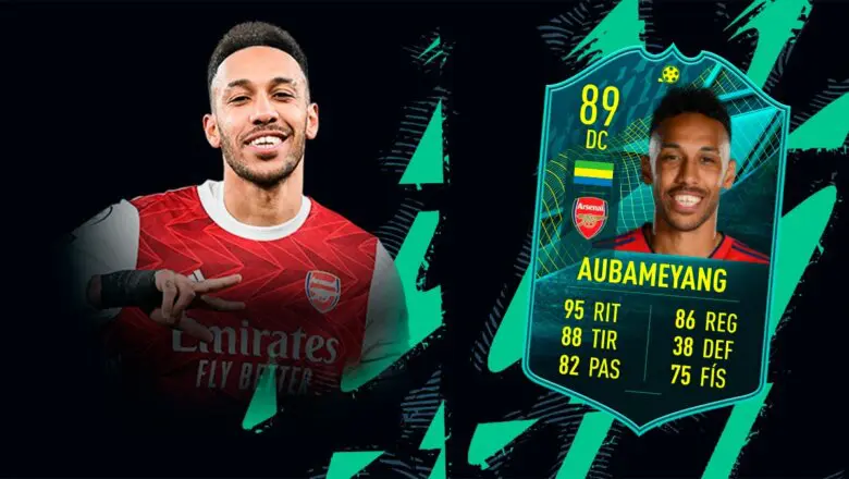 FIFA 22 Ultimate Team SBC Aubameyang Moments