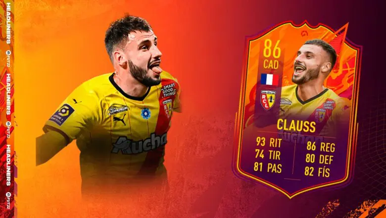 FIFA 22 Ultimate Team SBC Clauss Headliners