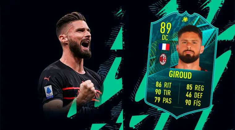 Imagen de FIFA 22: ¿Merece la pena Olivier Giroud Moments? + Solución del SBC