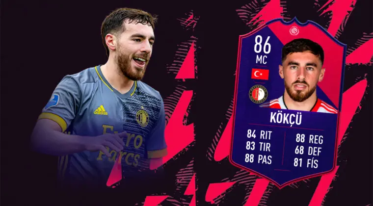 Imagen de FIFA 22: ¿Merece la pena Orkun Kökçü POTM de la Eredivisie? + Solución del SBC