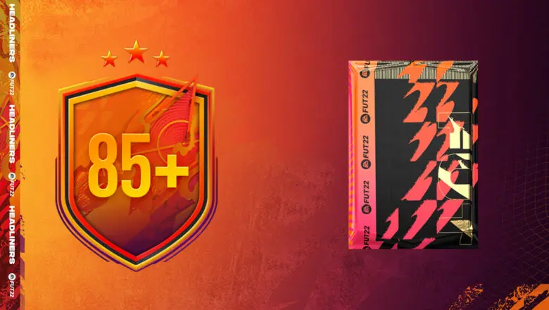FIFA 22 Ultimate Team SBC Mejora 85+