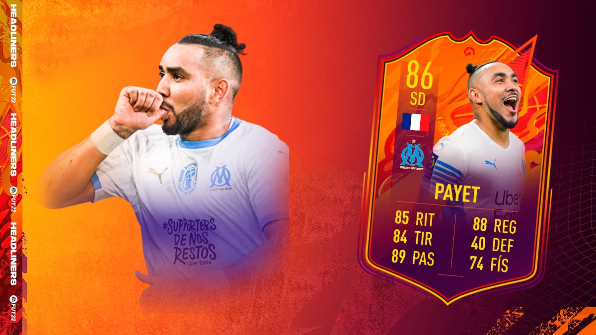 FIFA 22 Ultimate Team SBC Payet Headliners