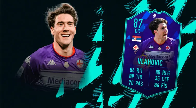 Imagen de FIFA 22: ¿Merece la pena Dusan Vlahovic POTM de la Serie A? + Solución del SBC