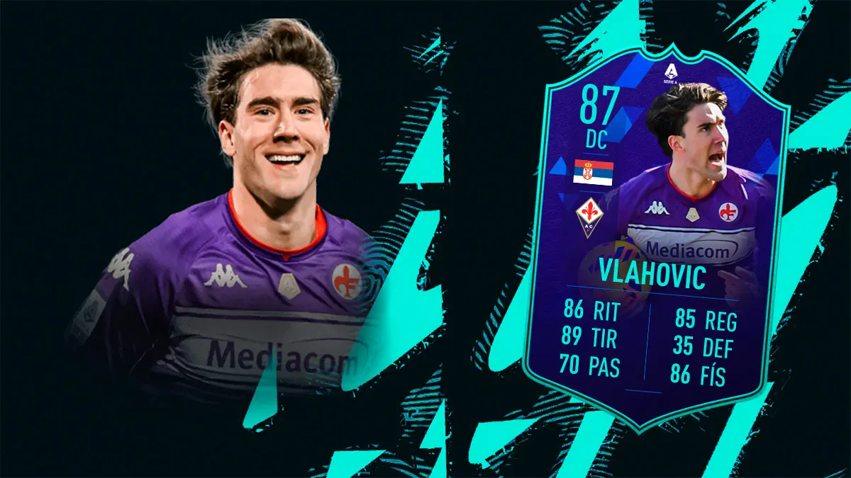 FIFA 22 Ultimate Team SBC Vlahovic POTM Serie A Diciembre