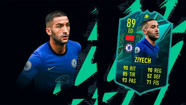 FIFA 22 Ultimate Team SBC Ziyech Moments