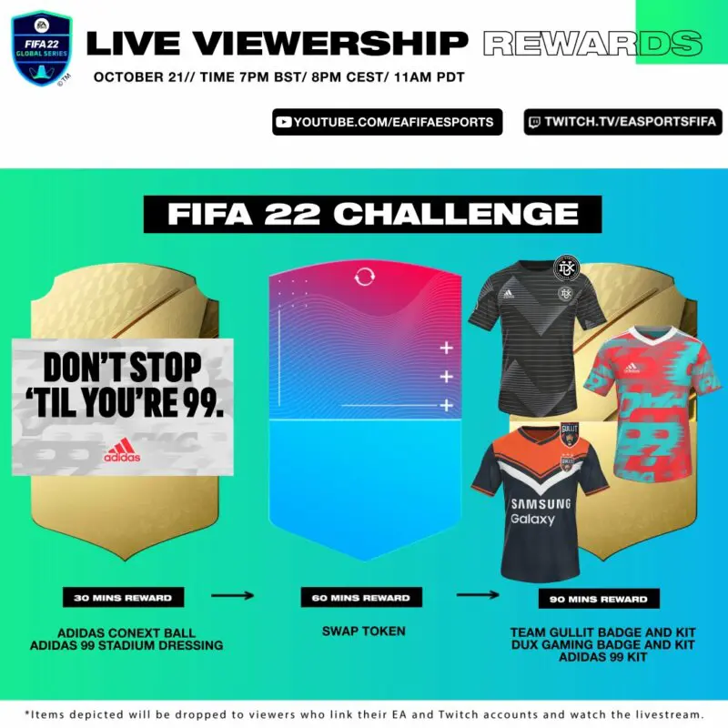 FIFA 22: solo hoy podremos conseguir el primer token FGS (aquí tienes la hora para cada país) Ultimate Team premios disponibles.