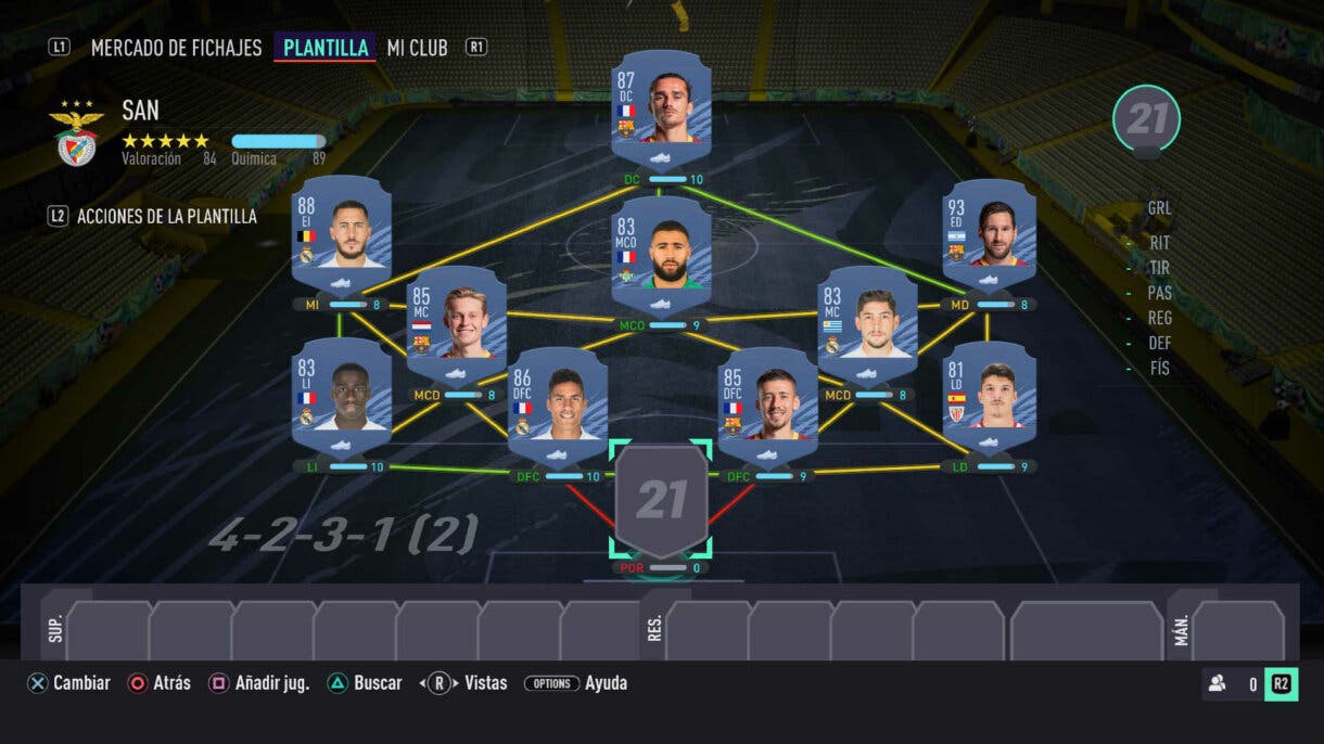 FIFA 21: el mejor equipo de la Liga Santander para Ultimate Team y cómo abaratarlo