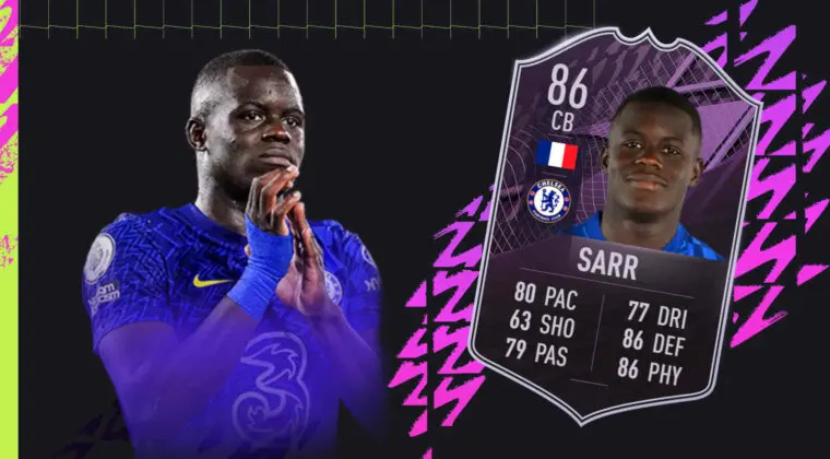 Imagen de FIFA 22: estos son los números del nuevo free to play de la Premier League (Sarr Jugador de Liga)
