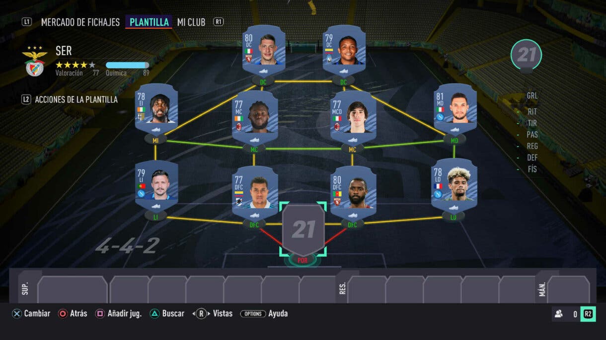FIFA 21: equipo muy barato de la Serie A para empezar Ultimate Team