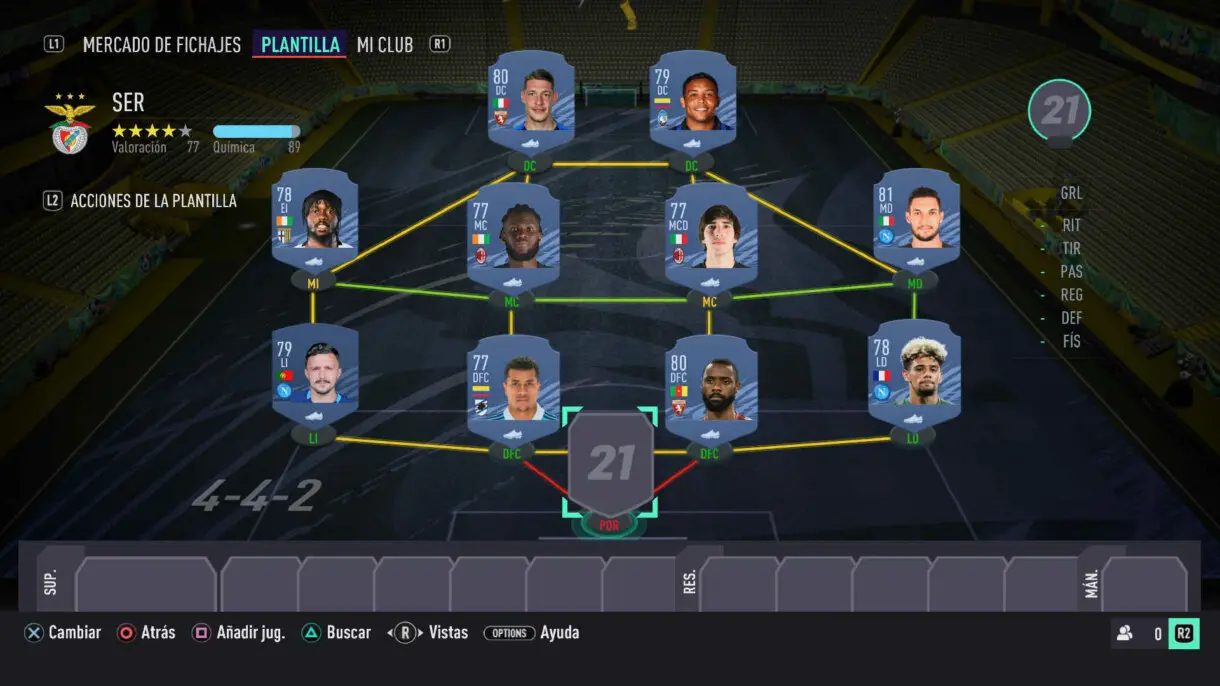 FIFA 21: equipo muy barato de la Serie A para empezar Ultimate Team