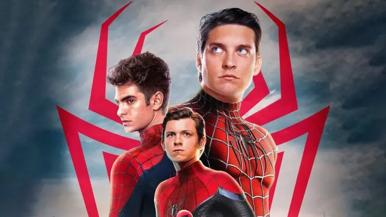 Los tres Spider-Man, juntos: Andrew Garfield, Tobey Maguire y Tom Holland