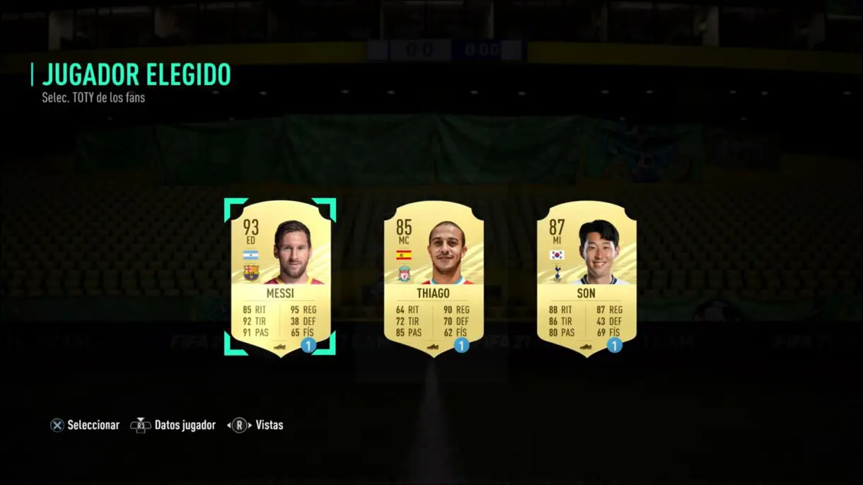FIFA 22: filtrada la fecha de inicio del TOTY y cuándo llegaría cada carta Ultimate Team ejemplo del número 12 el año pasado