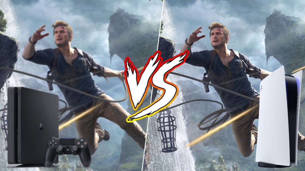 uncharted 4 ps5 ps4 comparativa