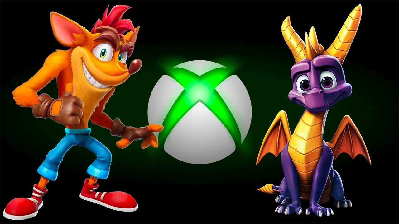 xbox crash bandicoot spyro