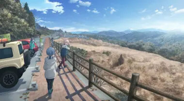 Imagen de Yuru Camp muestra a Nadeshiko adulta en una nueva imagen de su película