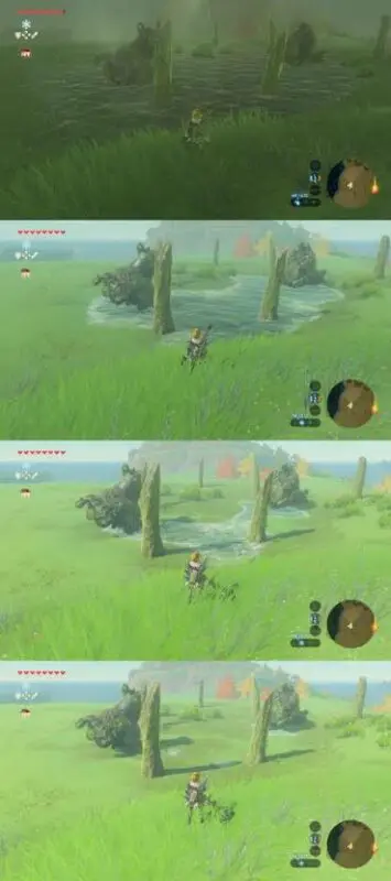 zelda lluvia