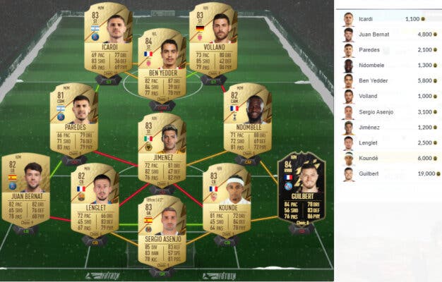 FIFA Merece la pena William Saliba Future Stars Solución del SBC