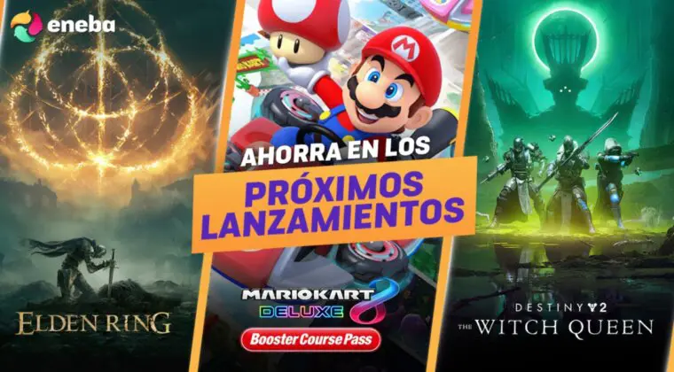 Imagen de Consigue Elden Ring y Destiny 2 con descuento y participa en el sorteo de Eneba y Asus