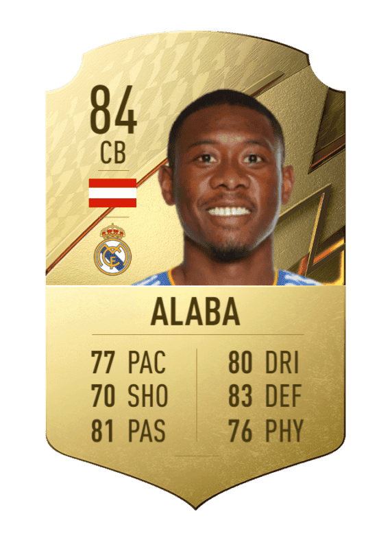 Carta Alaba FIFA 22 Ultimate Team